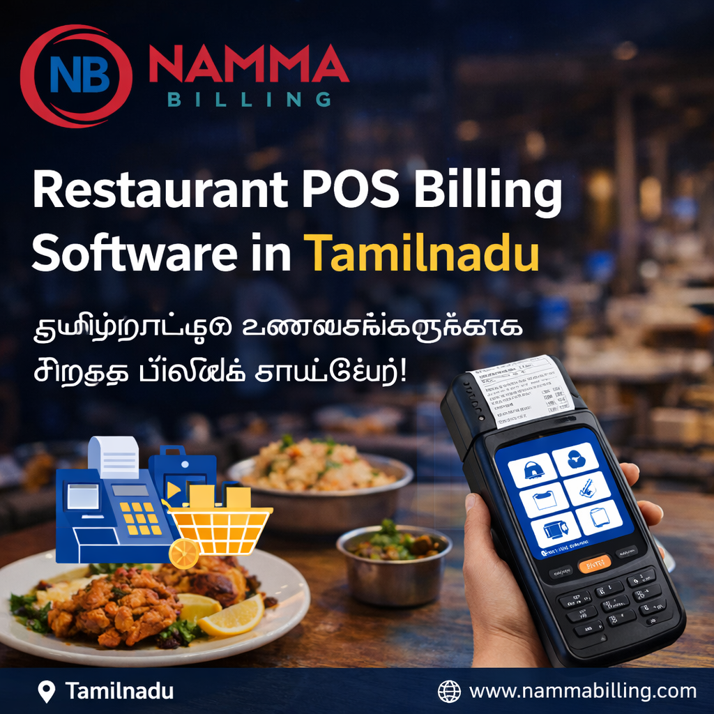 Restaurant POS billing software in Tamilnadu